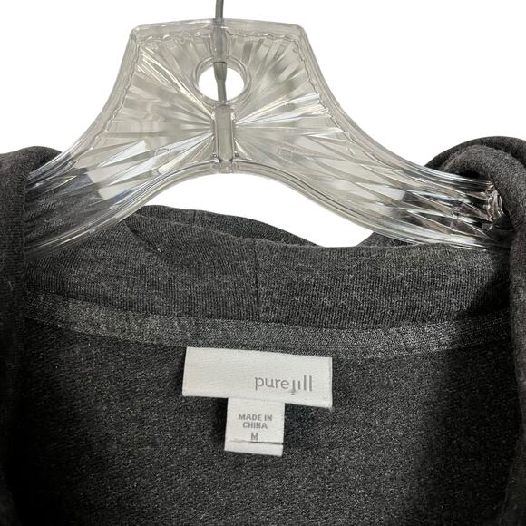 Pure Jill J. Jill Long Sleeve Cowl Neck Tunic Pockets Tunic Lagenlook Med (3010) - Picture 3 of 7